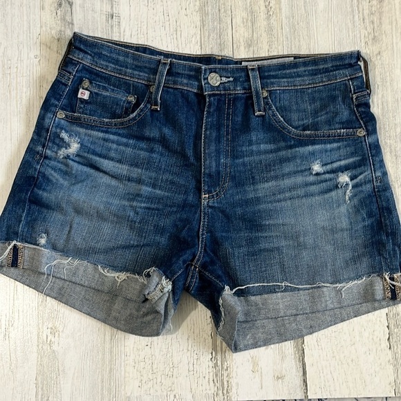 Ag Adriano Goldschmied Pants - AG Adriano Goldschmied The Hailey Shorts Size 26